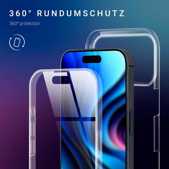 ONEFLOW Touch Case iPhone 18 Pro Max Komplett Hülle 360 Grad – Weiteres Produktbild 2