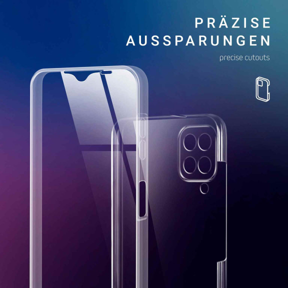 ONEFLOW Touch Case Samsung Galaxy A12 Komplett Hülle 360 Grad – Weiteres Produktbild 5