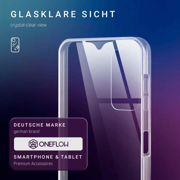 ONEFLOW Touch Case Samsung Galaxy A13 (4G) Komplett Hülle 360 Grad – Weiteres Produktbild 3 ONEFLOW Touch Case Samsung Galaxy A13 (4G) Komplett Hülle 360 Grad – Weiteres Produktbild 3