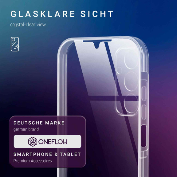 ONEFLOW Touch Case Samsung Galaxy A14 5G Komplett Hülle 360 Grad – Weiteres Produktbild 3