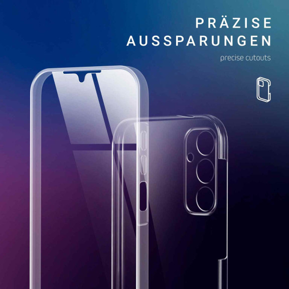 ONEFLOW Touch Case Samsung Galaxy A14 5G Komplett Hülle 360 Grad – Weiteres Produktbild 5