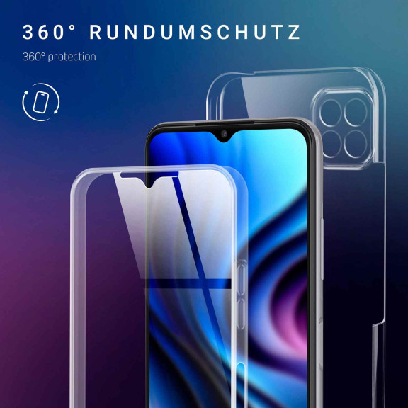 ONEFLOW Touch Case Samsung Galaxy A22 5G Komplett Hülle 360 Grad – Weiteres Produktbild 2