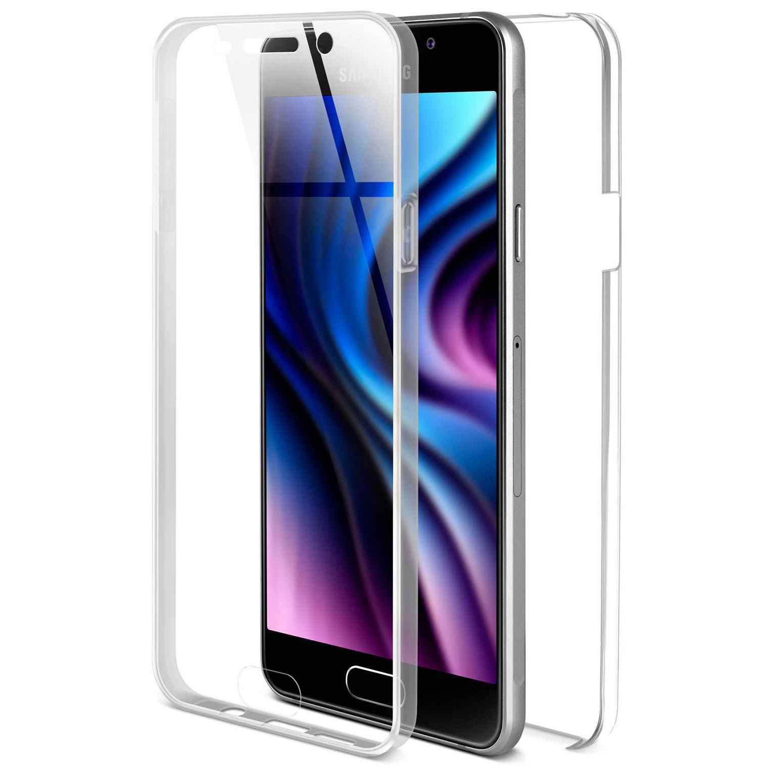 ONEFLOW Touch Case Samsung Galaxy A3 (2016) Komplett Hülle 360 Grad – Weiteres Produktbild 1 ONEFLOW Touch Case Samsung Galaxy A3 (2016) Komplett Hülle 360 Grad – Weiteres Produktbild 1