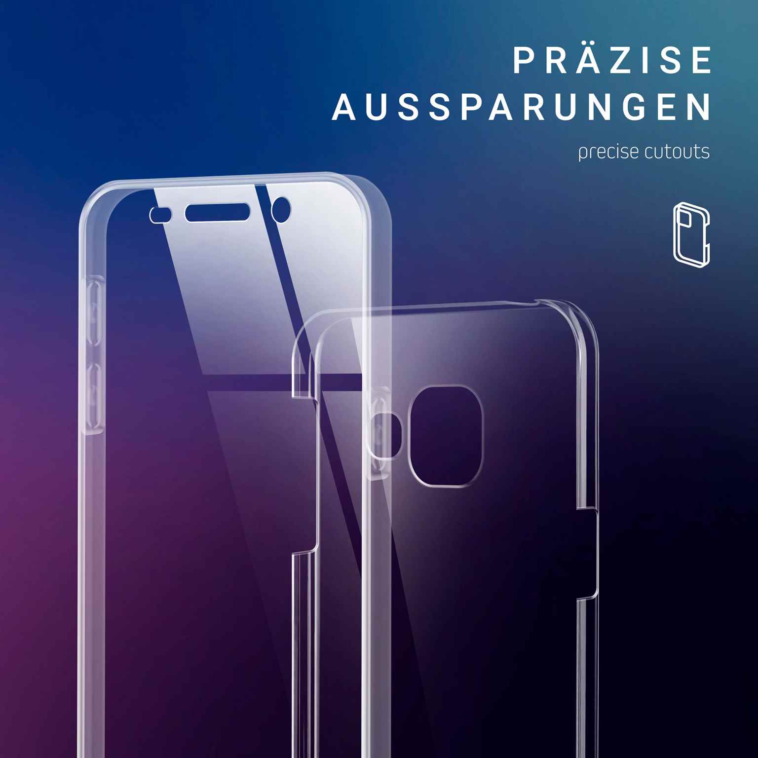 ONEFLOW Touch Case Samsung Galaxy A3 (2016) Komplett Hülle 360 Grad – Weiteres Produktbild 5 ONEFLOW Touch Case Samsung Galaxy A3 (2016) Komplett Hülle 360 Grad – Weiteres Produktbild 5