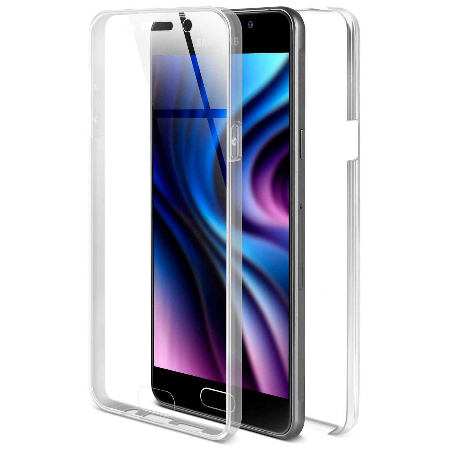 ONEFLOW Touch Case Samsung Galaxy A5 (2016) Komplett Hülle 360 Grad – Weiteres Produktbild 1 ONEFLOW Touch Case Samsung Galaxy A5 (2016) Komplett Hülle 360 Grad – Weiteres Produktbild 1