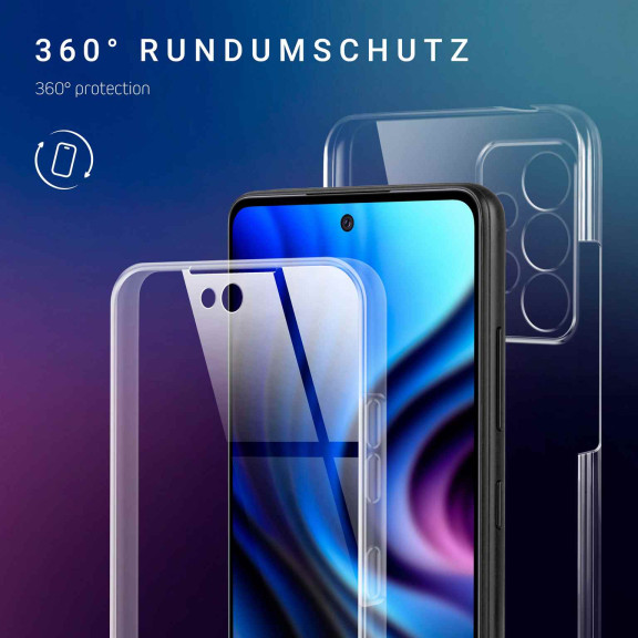ONEFLOW Touch Case Samsung Galaxy A52 5G Komplett Hülle 360 Grad – Weiteres Produktbild 2