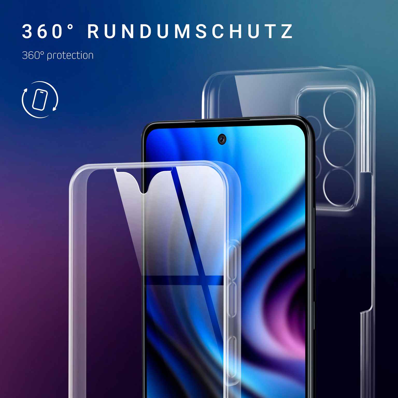 ONEFLOW Touch Case Samsung Galaxy A53 5G Komplett Hülle 360 Grad – Weiteres Produktbild 2 ONEFLOW Touch Case Samsung Galaxy A53 5G Komplett Hülle 360 Grad – Weiteres Produktbild 2