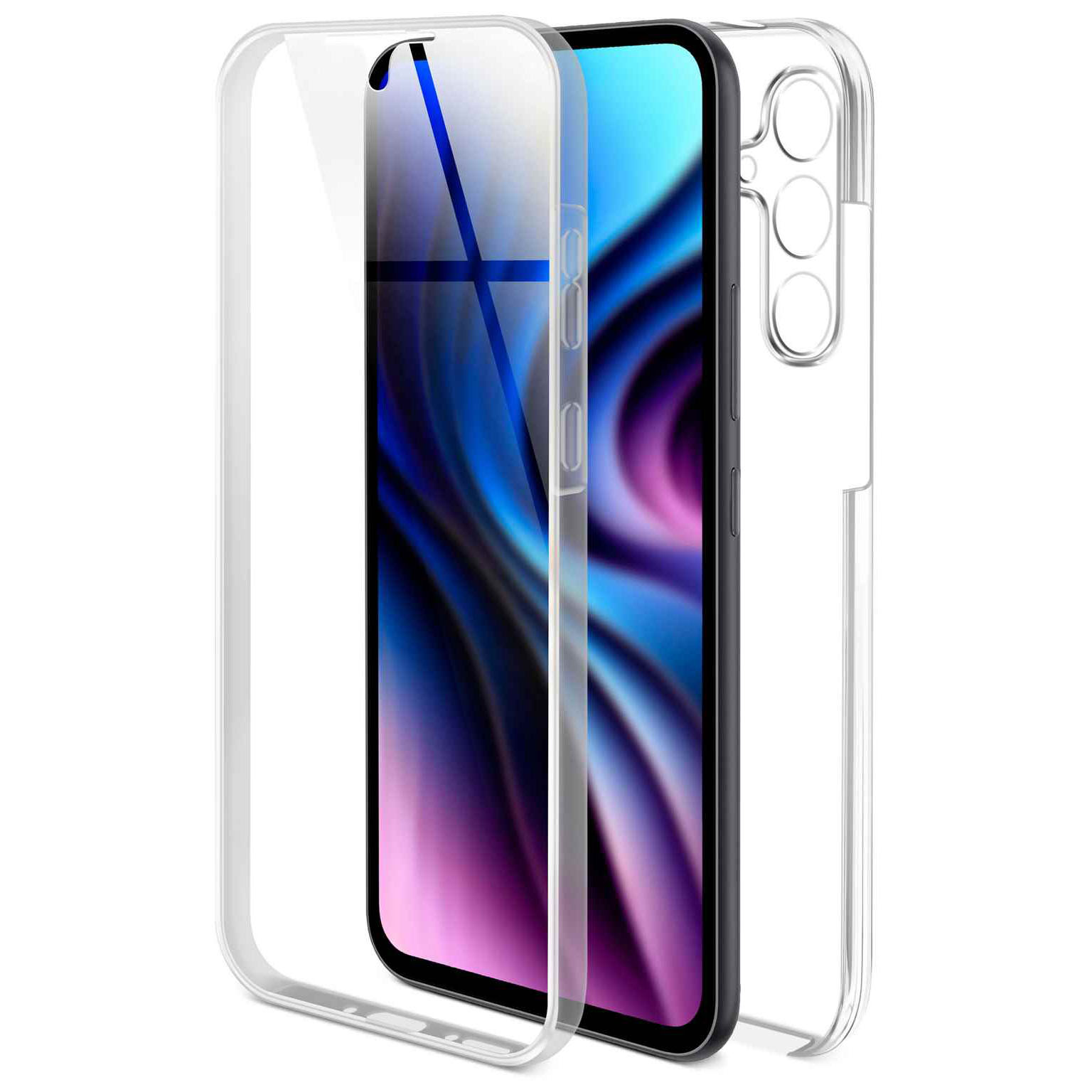 ONEFLOW Touch Case Samsung Galaxy A54 5G Komplett Hülle 360 Grad – undefined