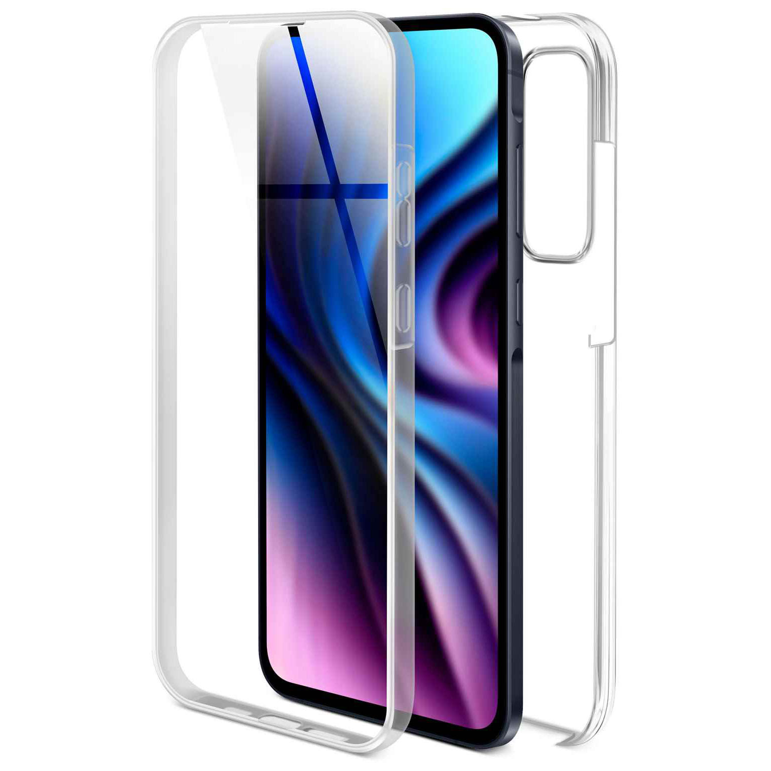 ONEFLOW Touch Case Samsung Galaxy A55 5G Komplett Hülle 360 Grad – undefined