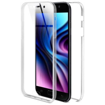 ONEFLOW Touch Case Samsung Galaxy A7 (2017) Komplett Hülle 360 Grad – Ultra-Clear