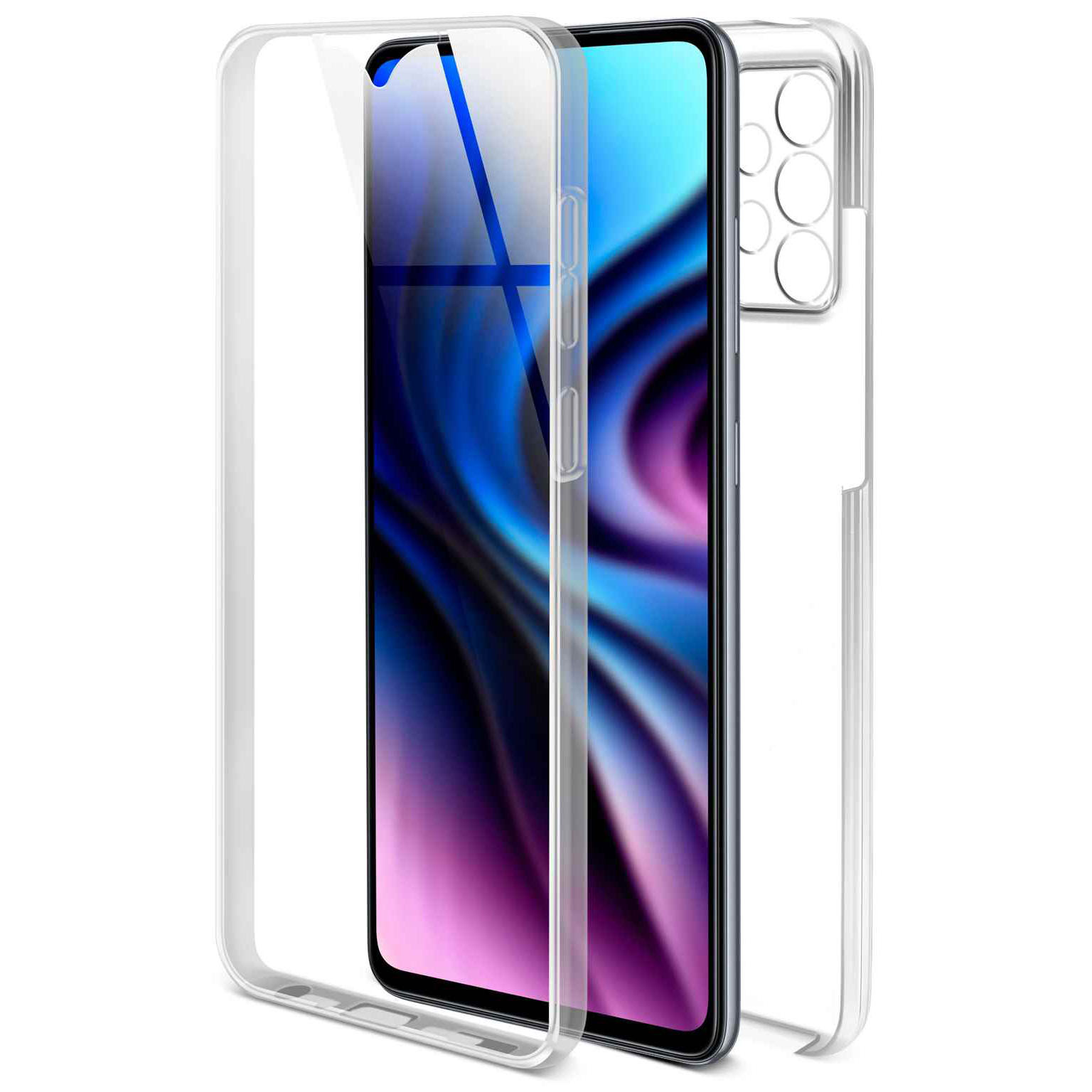 ONEFLOW Touch Case Samsung Galaxy A72 5G Komplett Hülle 360 Grad – undefined