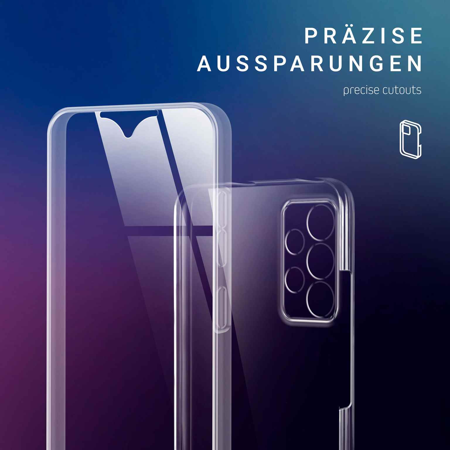 ONEFLOW Touch Case Samsung Galaxy A72 5G Komplett Hülle 360 Grad – Weiteres Produktbild 5 ONEFLOW Touch Case Samsung Galaxy A72 5G Komplett Hülle 360 Grad – Weiteres Produktbild 5
