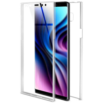 ONEFLOW Touch Case Samsung Galaxy Note 9 Komplett Hülle 360 Grad – Ultra-Clear