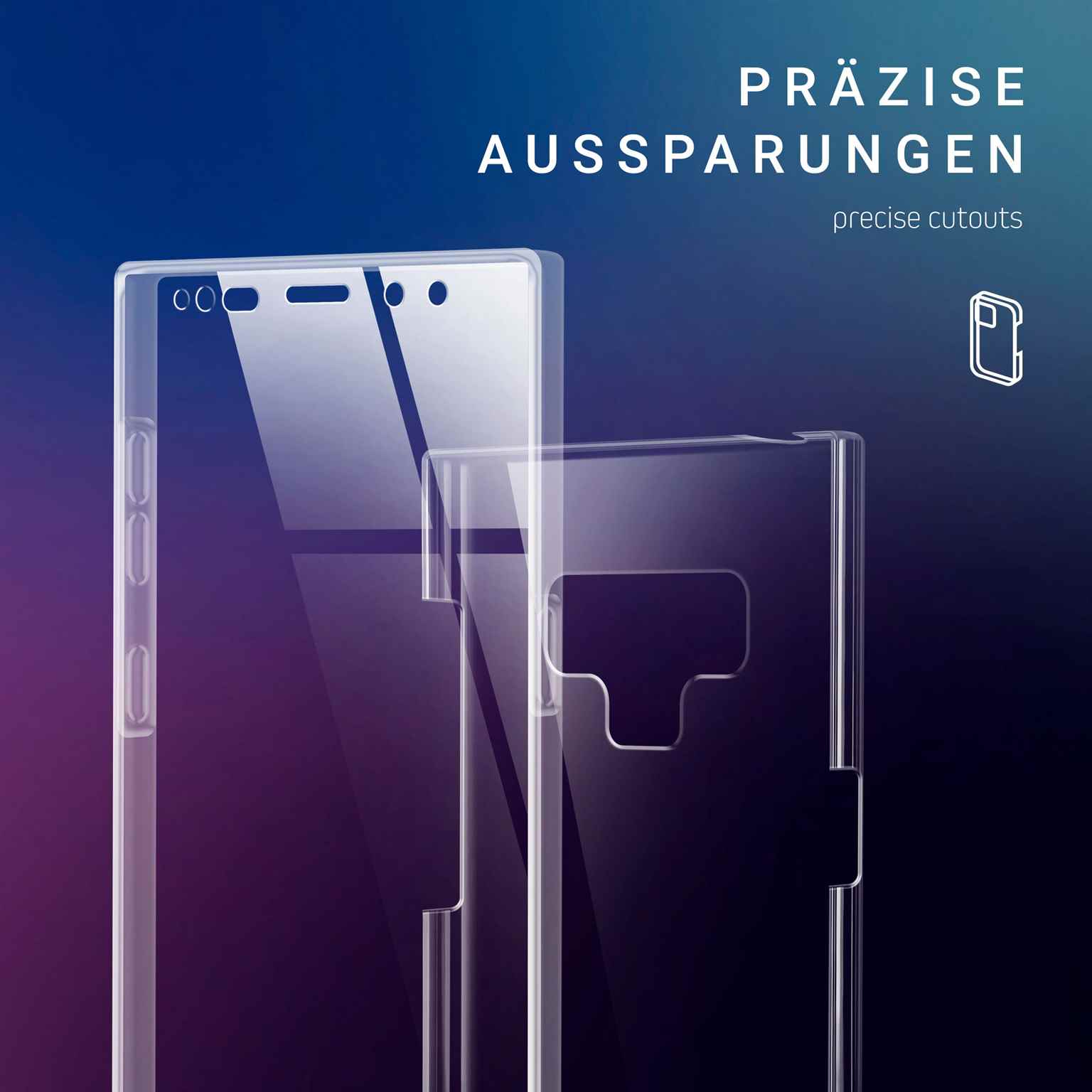 ONEFLOW Touch Case Samsung Galaxy Note 9 Komplett Hülle 360 Grad – Weiteres Produktbild 5 ONEFLOW Touch Case Samsung Galaxy Note 9 Komplett Hülle 360 Grad – Weiteres Produktbild 5