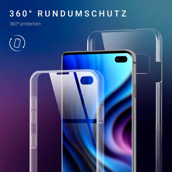 ONEFLOW Touch Case Samsung Galaxy S10 Plus Komplett Hülle 360 Grad – Weiteres Produktbild 2 ONEFLOW Touch Case Samsung Galaxy S10 Plus Komplett Hülle 360 Grad – Weiteres Produktbild 2