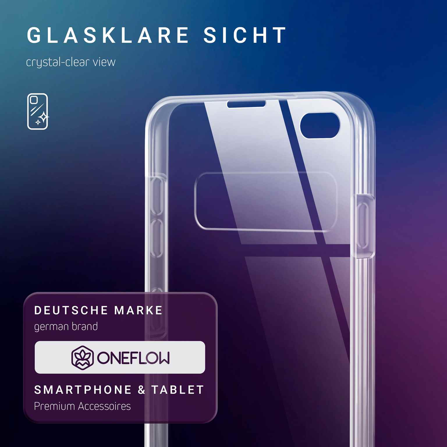 ONEFLOW Touch Case Samsung Galaxy S10 Plus Komplett Hülle 360 Grad – Weiteres Produktbild 3