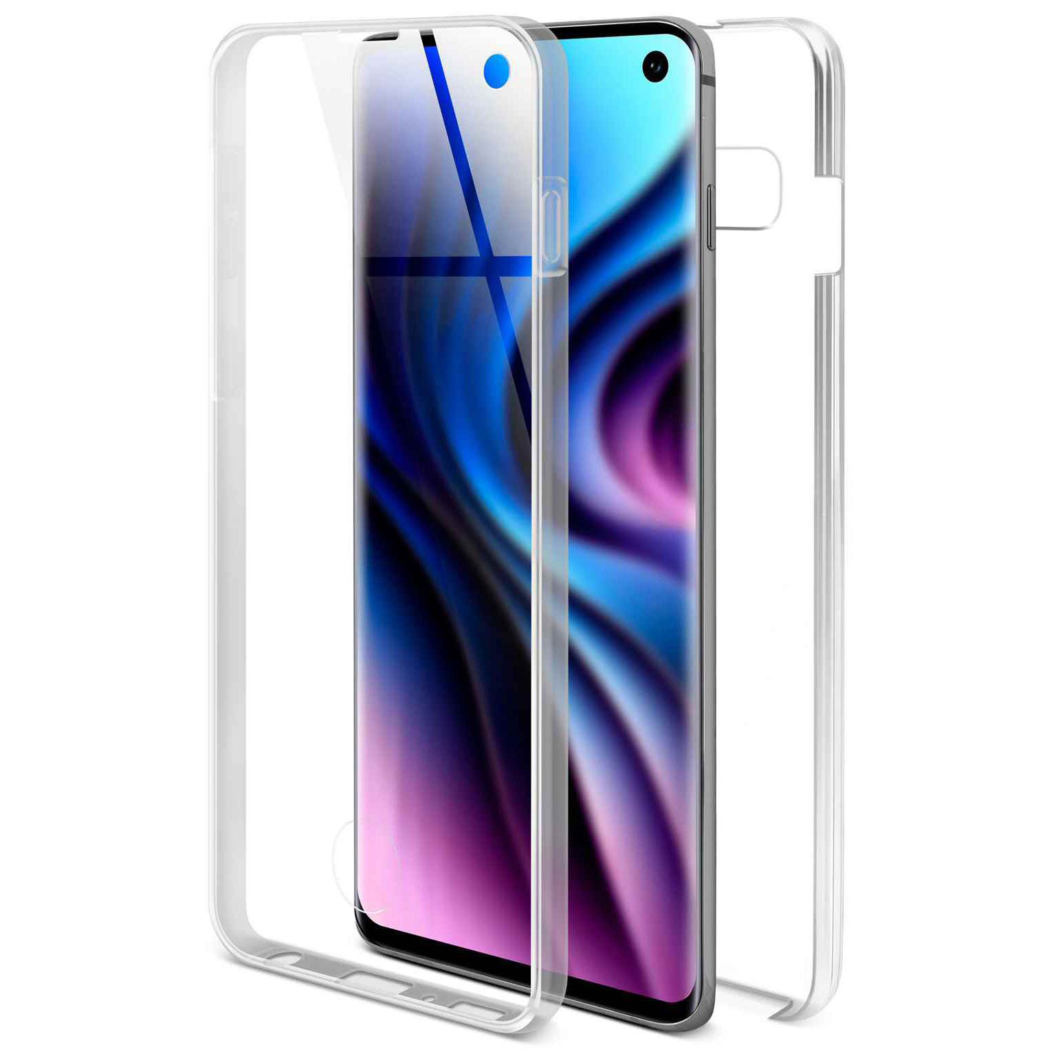 ONEFLOW Touch Case Samsung Galaxy S10 Komplett Hülle 360 Grad – undefined