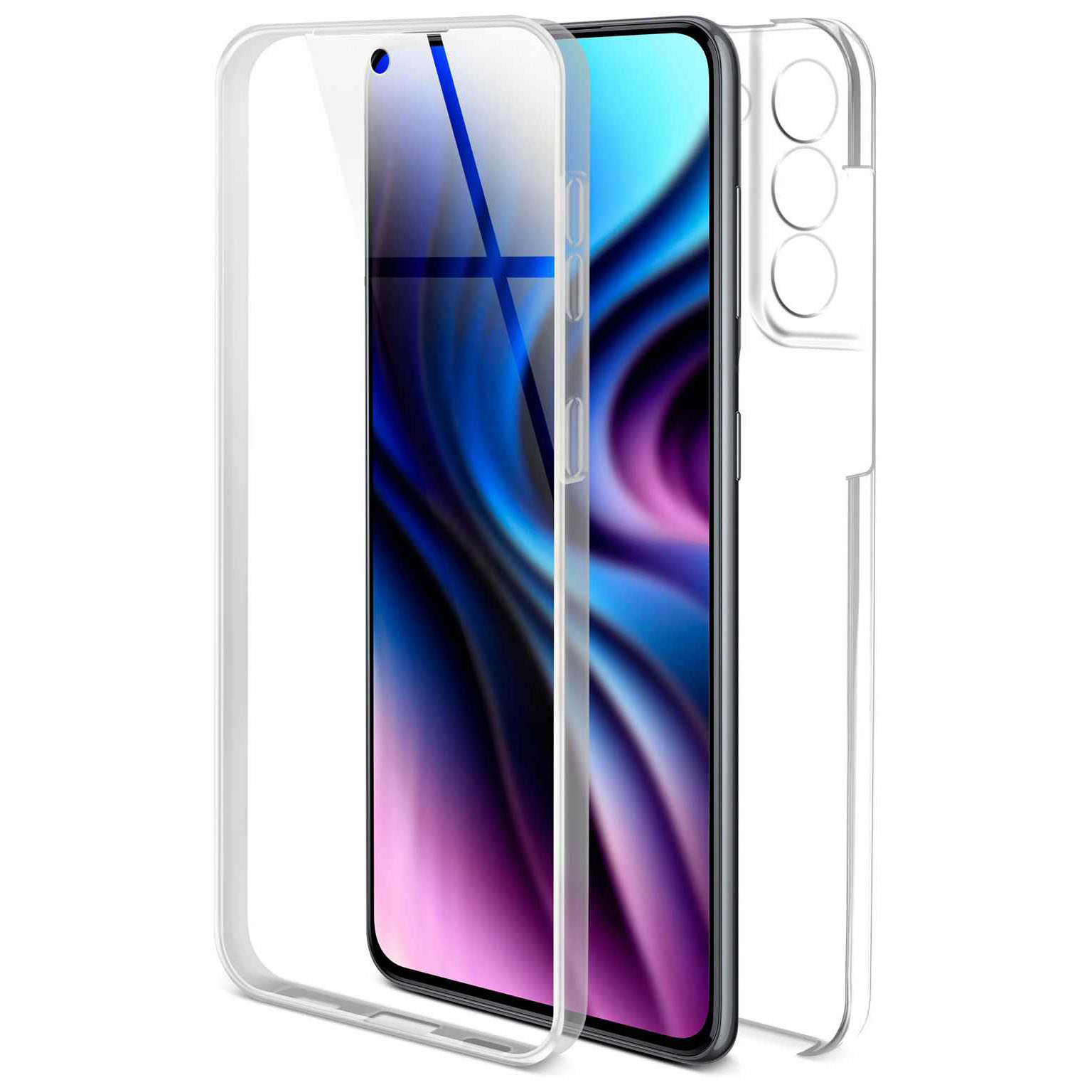 ONEFLOW Touch Case Samsung Galaxy S21 FE 5G Komplett Hülle 360 Grad – undefined