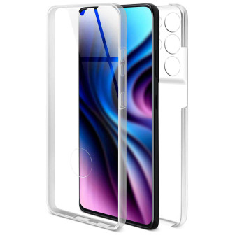 ONEFLOW Touch Case Samsung Galaxy S21 Ultra Komplett Hülle 360 Grad – Ultra-Clear