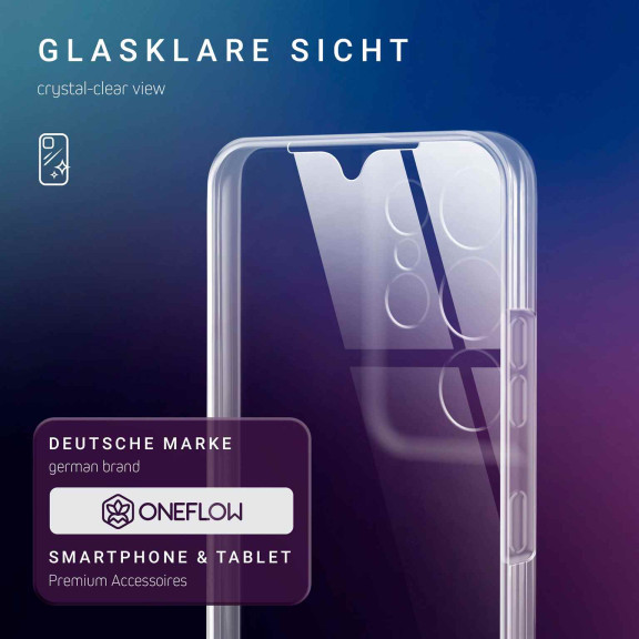 ONEFLOW Touch Case Samsung Galaxy S21 Ultra Komplett Hülle 360 Grad – Weiteres Produktbild 3 ONEFLOW Touch Case Samsung Galaxy S21 Ultra Komplett Hülle 360 Grad – Weiteres Produktbild 3