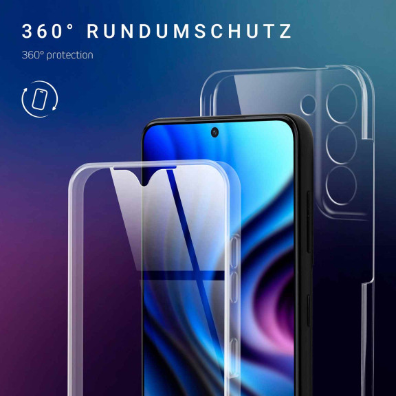 ONEFLOW Touch Case Samsung Galaxy S21 Komplett Hülle 360 Grad – Weiteres Produktbild 2