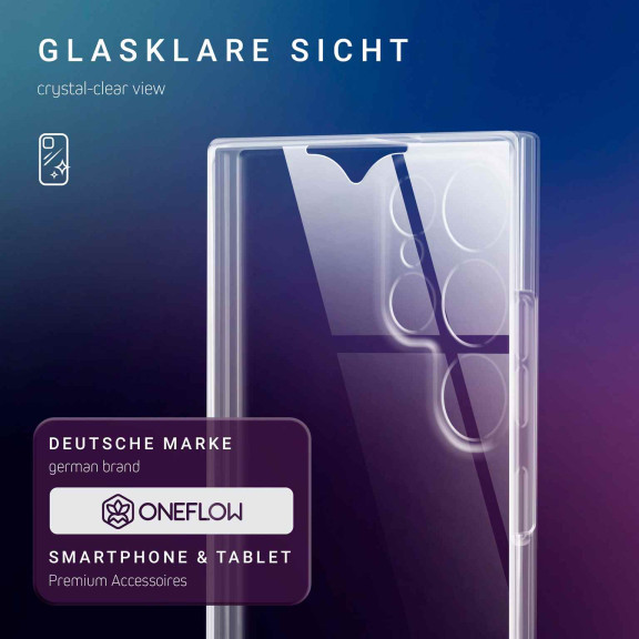 ONEFLOW Touch Case Samsung Galaxy S22 Ultra Komplett Hülle 360 Grad – Weiteres Produktbild 3 ONEFLOW Touch Case Samsung Galaxy S22 Ultra Komplett Hülle 360 Grad – Weiteres Produktbild 3
