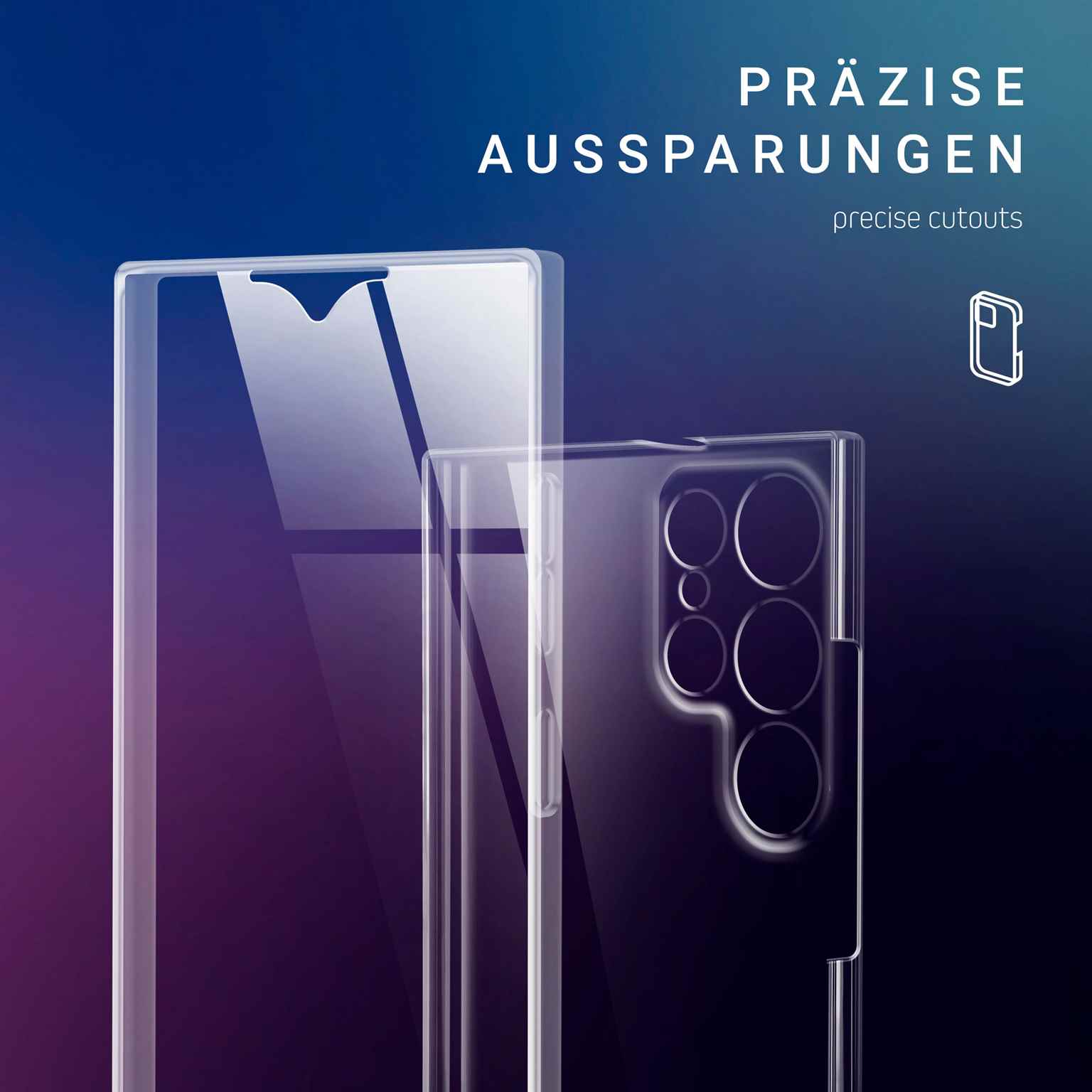 ONEFLOW Touch Case Samsung Galaxy S22 Ultra Komplett Hülle 360 Grad – Weiteres Produktbild 5 ONEFLOW Touch Case Samsung Galaxy S22 Ultra Komplett Hülle 360 Grad – Weiteres Produktbild 5