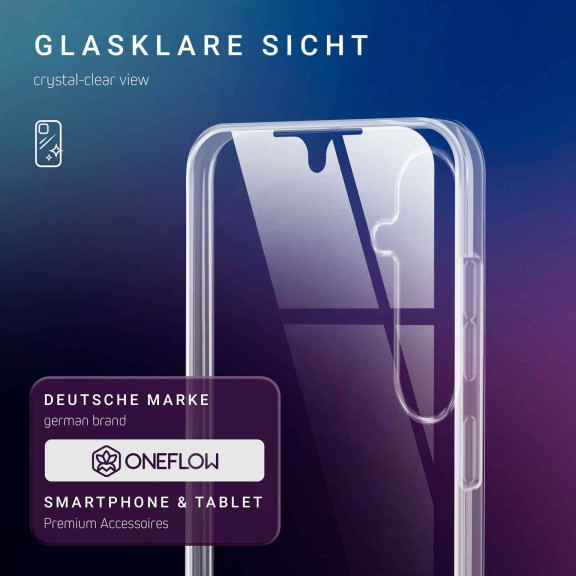 ONEFLOW Touch Case Samsung Galaxy S23 FE Komplett Hülle 360 Grad – Weiteres Produktbild 3 ONEFLOW Touch Case Samsung Galaxy S23 FE Komplett Hülle 360 Grad – Weiteres Produktbild 3