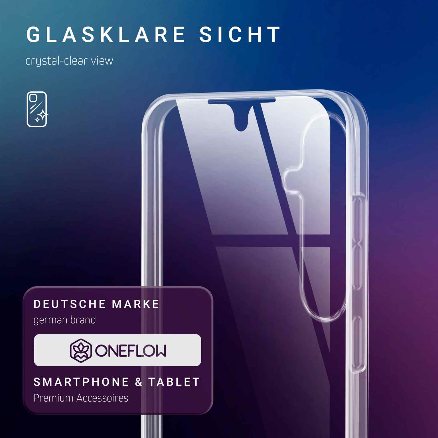 ONEFLOW Touch Case Samsung Galaxy S23 FE Komplett Hülle 360 Grad – Weiteres Produktbild 3