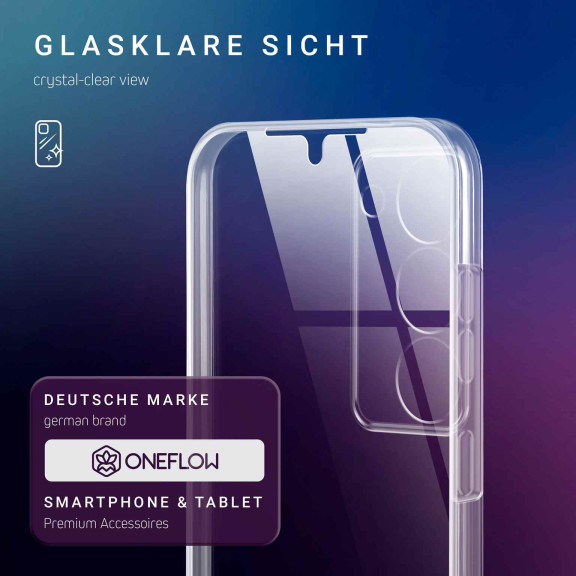 ONEFLOW Touch Case Samsung Galaxy S23 Plus Komplett Hülle 360 Grad – Weiteres Produktbild 3