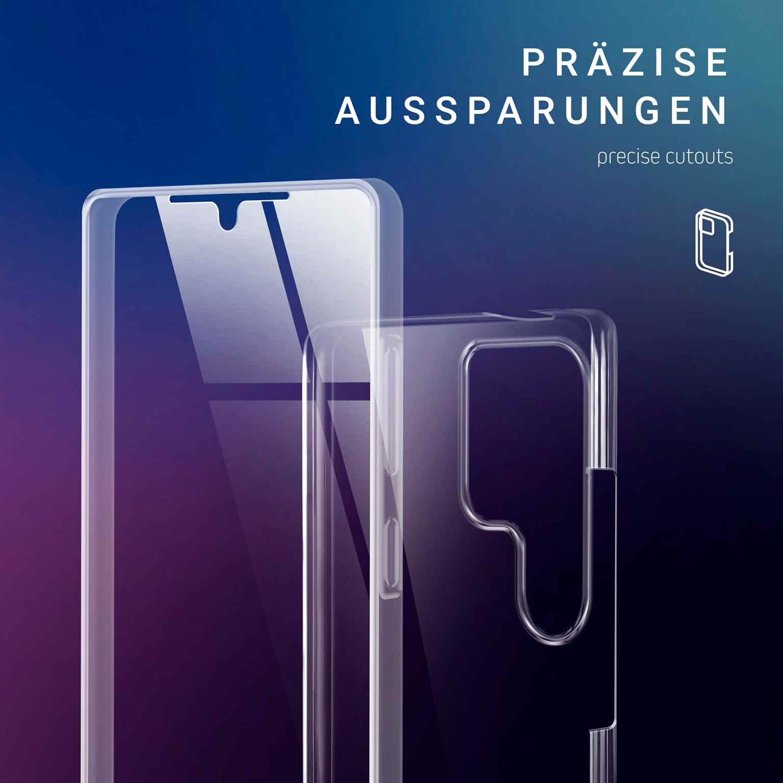 ONEFLOW Touch Case Samsung Galaxy S25 Ultra Komplett Hülle 360 Grad – Weiteres Produktbild 5