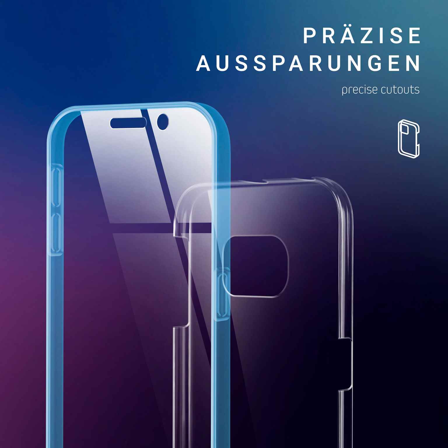 ONEFLOW Touch Case Samsung Galaxy S6 Edge Komplett Hülle 360 Grad – Weiteres Produktbild 5 ONEFLOW Touch Case Samsung Galaxy S6 Edge Komplett Hülle 360 Grad – Weiteres Produktbild 5