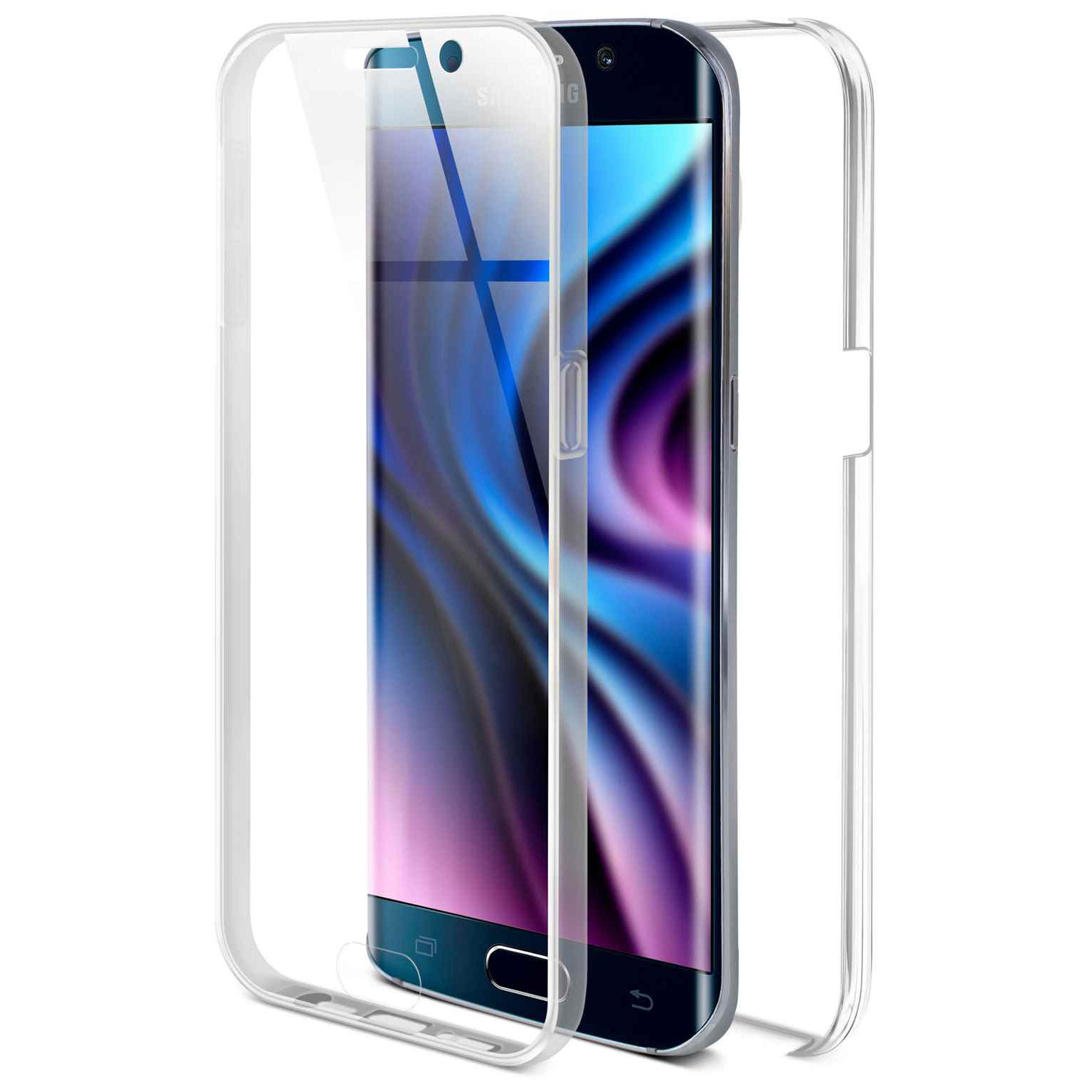 ONEFLOW Touch Case Samsung Galaxy S6 Edge Komplett Hülle 360 Grad – undefined