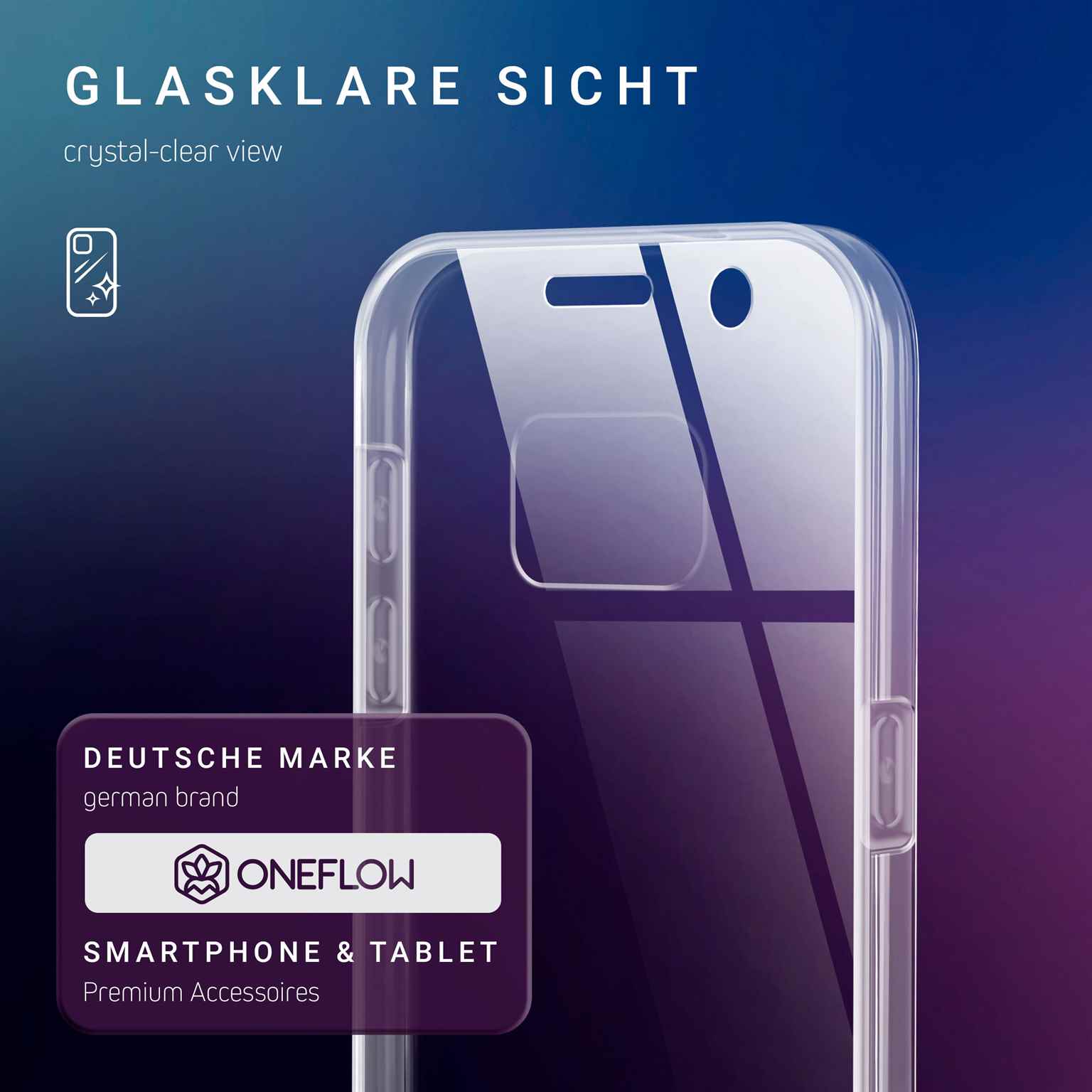 ONEFLOW Touch Case Samsung Galaxy S7 Komplett Hülle 360 Grad – Weiteres Produktbild 3