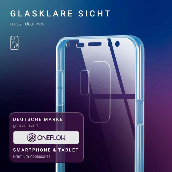ONEFLOW Touch Case Samsung Galaxy S9 Plus Komplett Hülle 360 Grad – Weiteres Produktbild 3