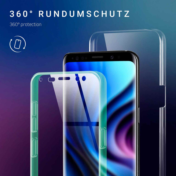 ONEFLOW Touch Case Samsung Galaxy S9 Plus Komplett Hülle 360 Grad – Weiteres Produktbild 2 ONEFLOW Touch Case Samsung Galaxy S9 Plus Komplett Hülle 360 Grad – Weiteres Produktbild 2