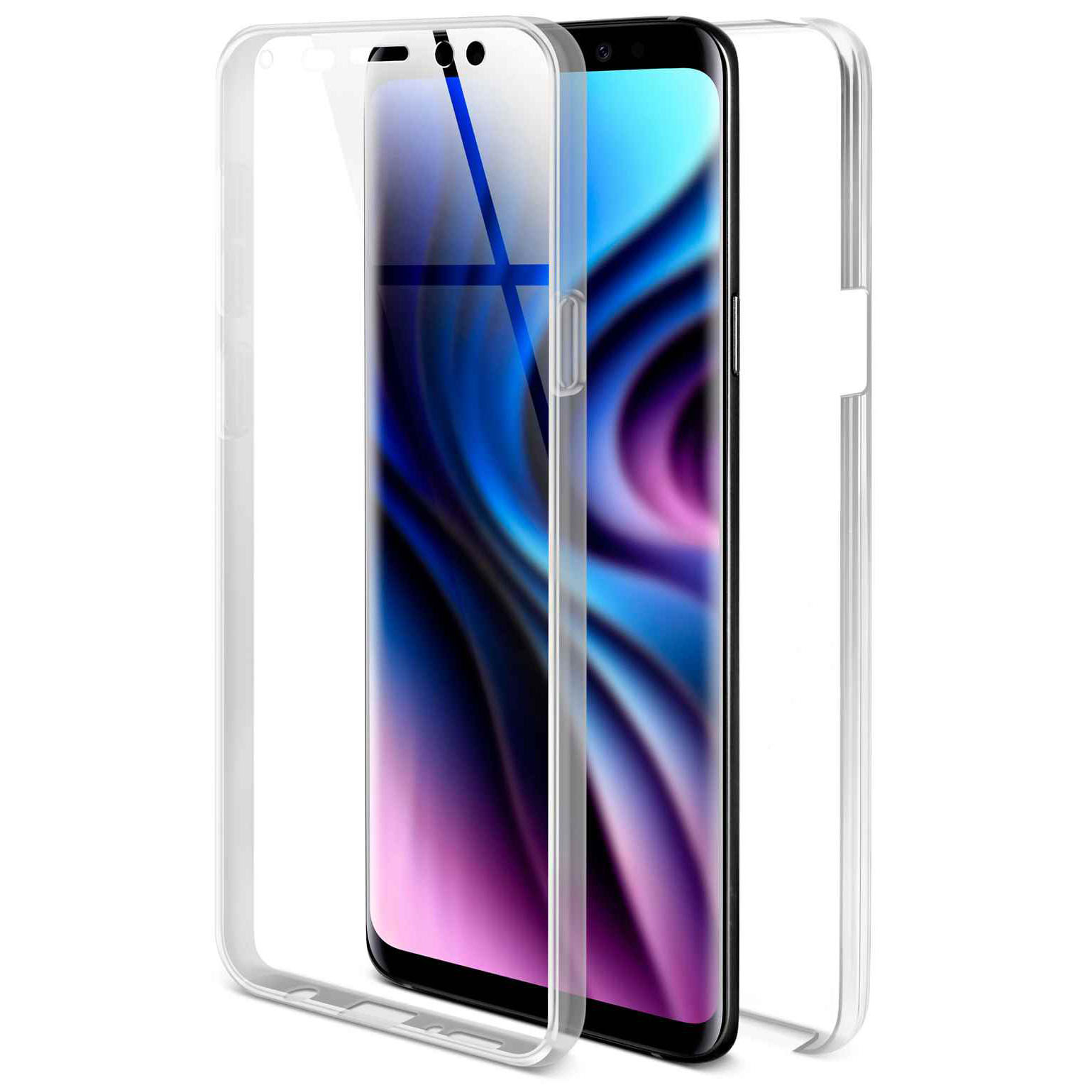 ONEFLOW Touch Case Samsung Galaxy S9 Plus Komplett Hülle 360 Grad – Weiteres Produktbild 1 ONEFLOW Touch Case Samsung Galaxy S9 Plus Komplett Hülle 360 Grad – Weiteres Produktbild 1