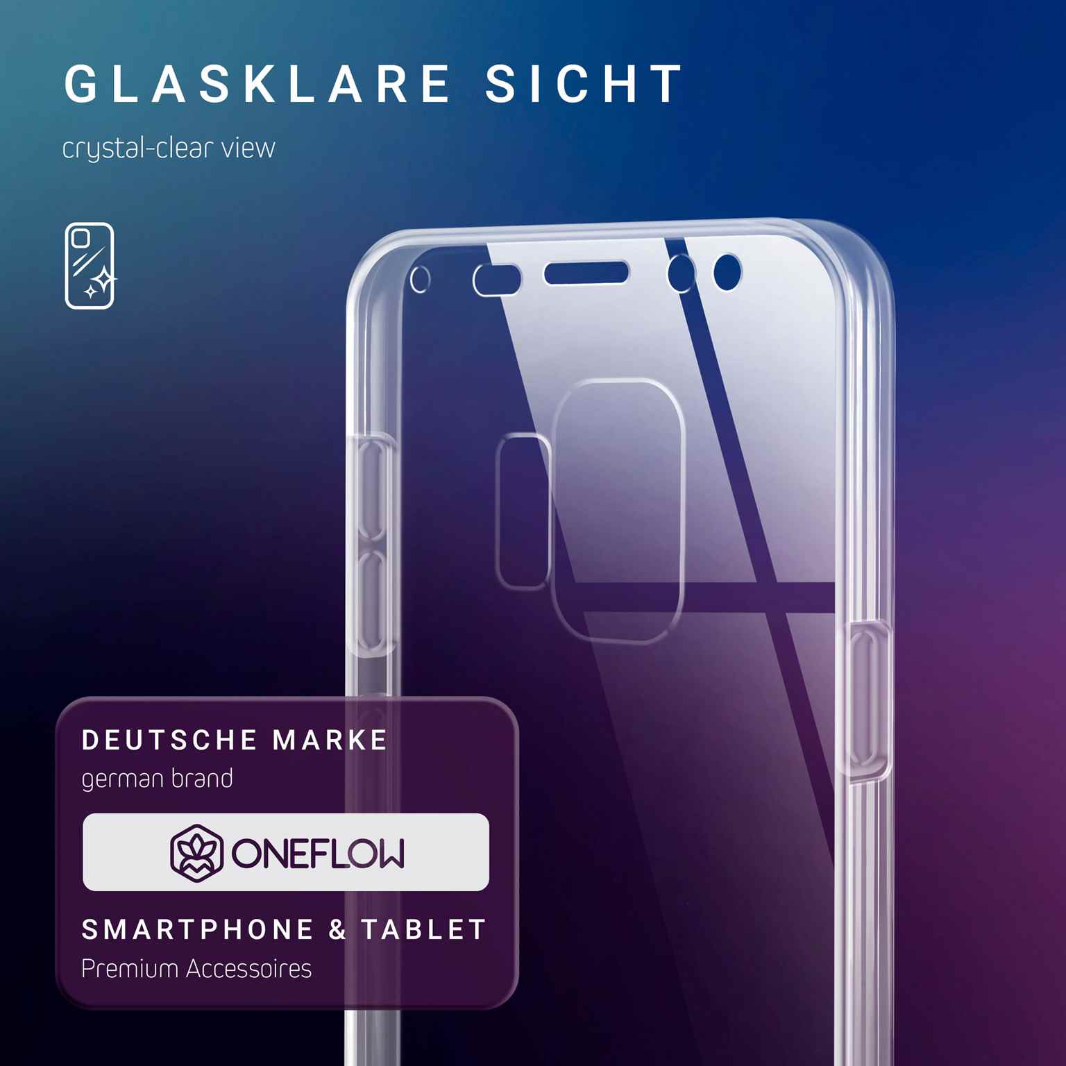 ONEFLOW Touch Case Samsung Galaxy S9 Komplett Hülle 360 Grad – Weiteres Produktbild 3 ONEFLOW Touch Case Samsung Galaxy S9 Komplett Hülle 360 Grad – Weiteres Produktbild 3
