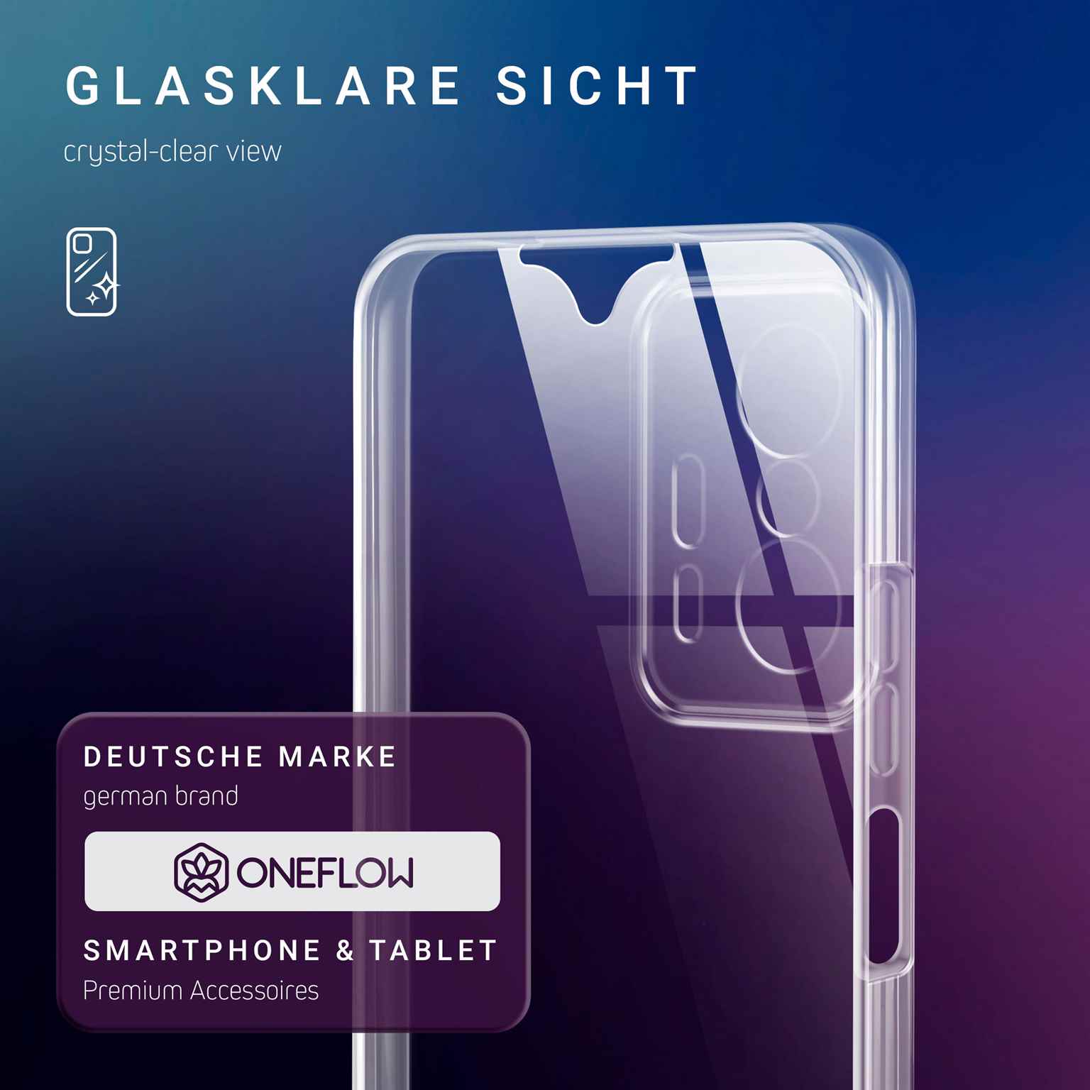 ONEFLOW Touch Case Xiaomi 11T Pro Komplett Hülle 360 Grad – Weiteres Produktbild 3 ONEFLOW Touch Case Xiaomi 11T Pro Komplett Hülle 360 Grad – Weiteres Produktbild 3