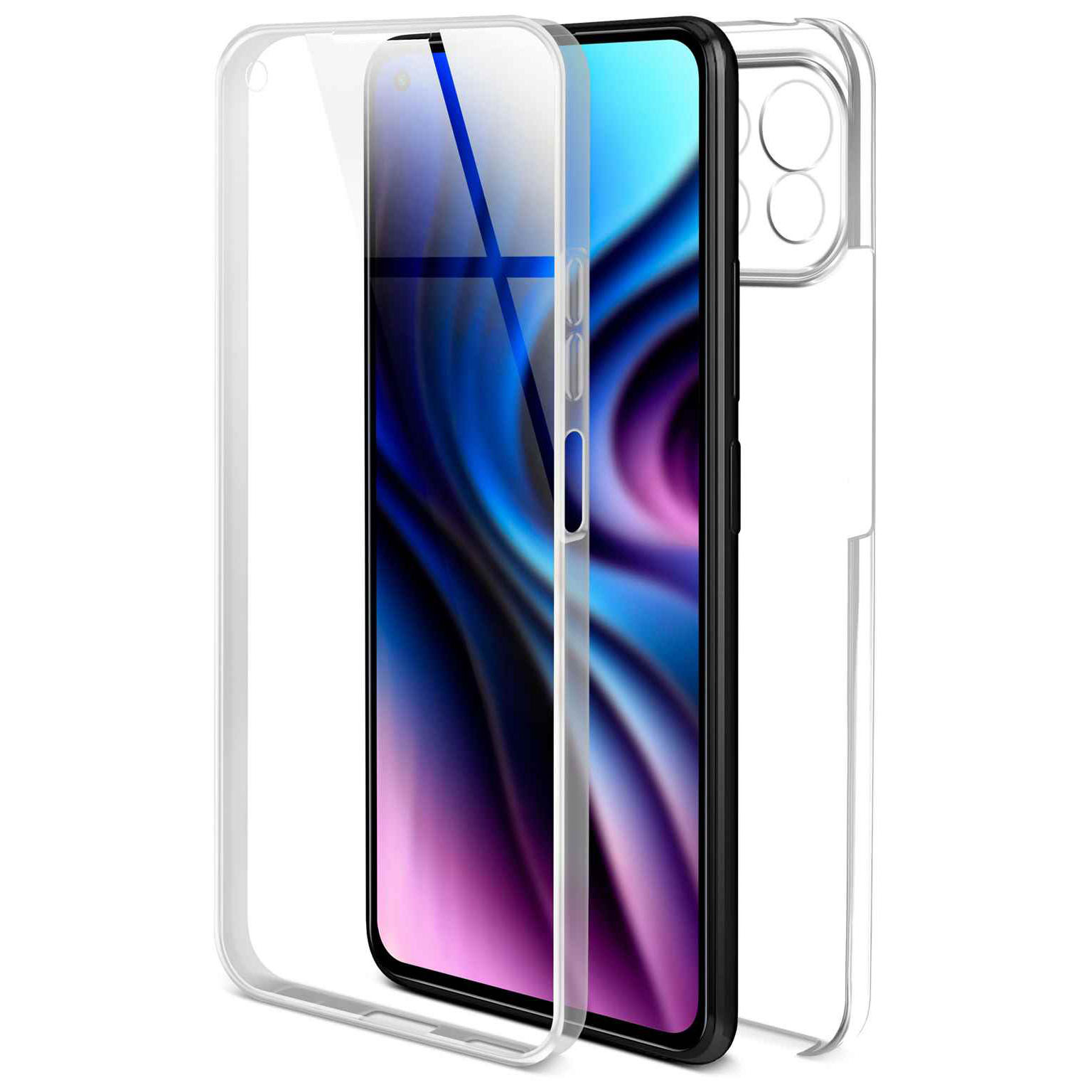ONEFLOW Touch Case Xiaomi Mi 11 Lite Komplett Hülle 360 Grad – undefined