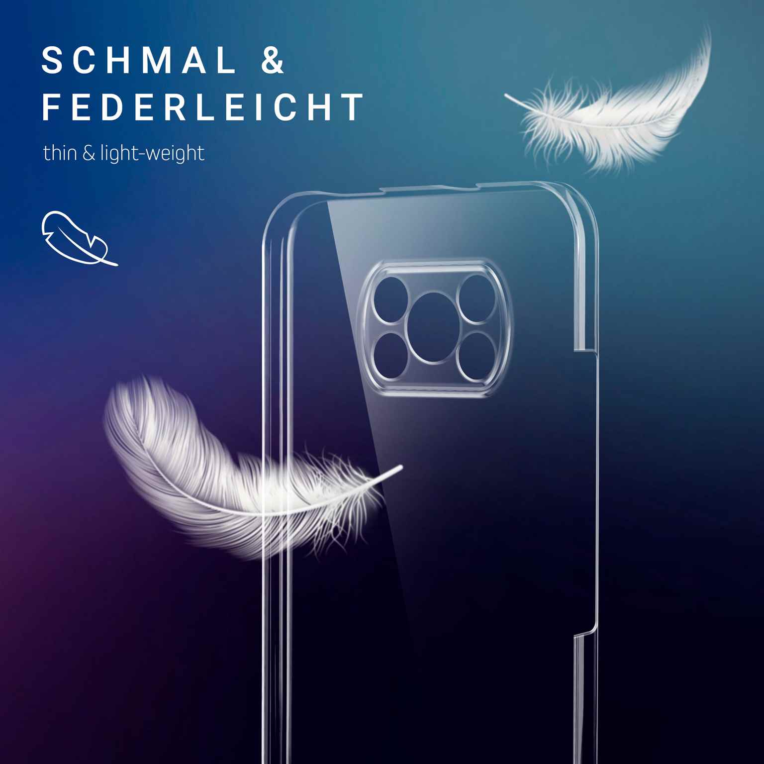 ONEFLOW Touch Case Poco X3 Pro Komplett Hülle 360 Grad – Weiteres Produktbild 4