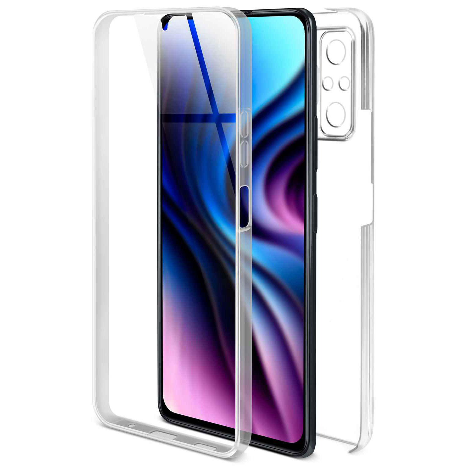 ONEFLOW Touch Case Redmi Note 10 Pro Komplett Hülle 360 Grad – undefined