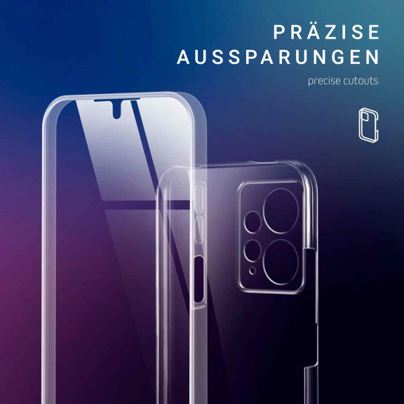 ONEFLOW Touch Case Redmi Note 12 (4G) Komplett Hülle 360 Grad – Weiteres Produktbild 5