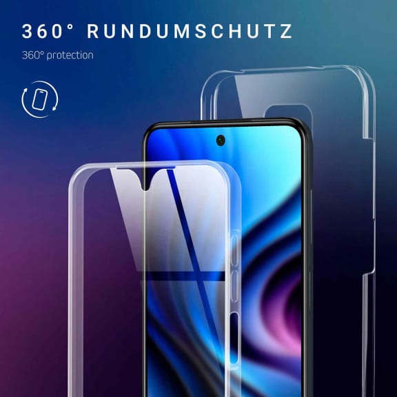 ONEFLOW Touch Case Redmi Note 9 Pro Komplett Hülle 360 Grad – Weiteres Produktbild 2 ONEFLOW Touch Case Redmi Note 9 Pro Komplett Hülle 360 Grad – Weiteres Produktbild 2