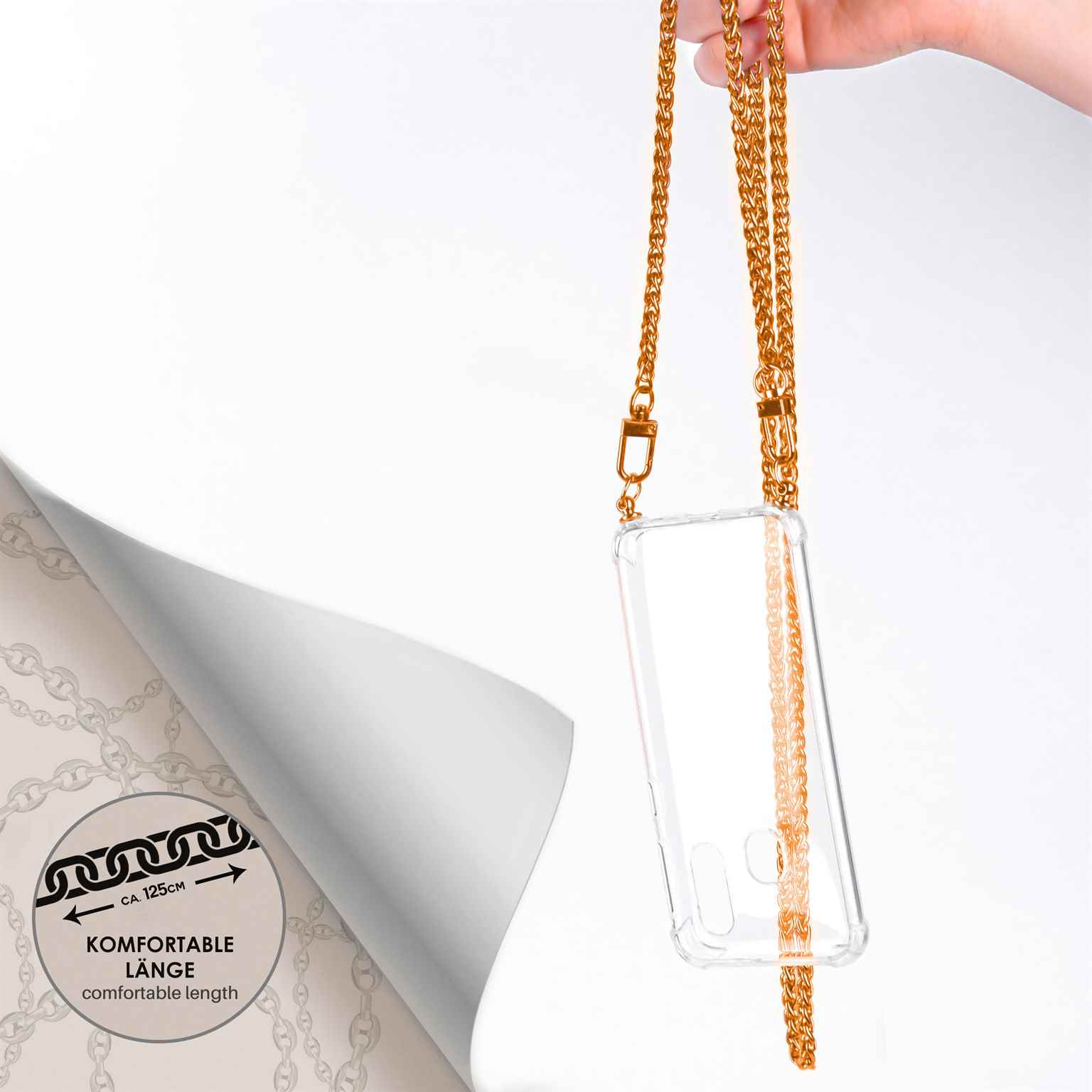 ONEFLOW Twist Case iPhone 16 Plus Handykette – Metall Kette – Weiteres Produktbild 6 ONEFLOW Twist Case iPhone 16 Plus Handykette – Metall Kette – Weiteres Produktbild 6