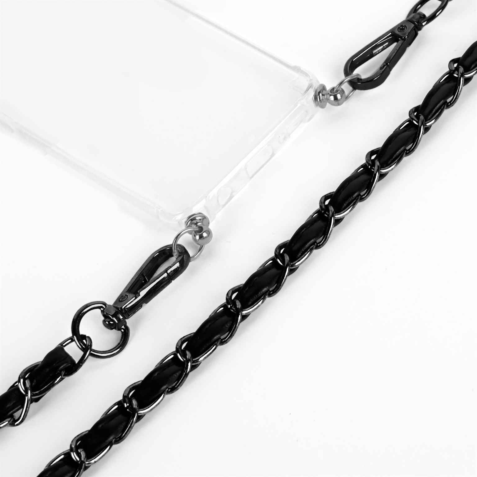 ONEFLOW Twist Case iPhone 16 Handykette – Metall Kette – Weiteres Produktbild 2 ONEFLOW Twist Case iPhone 16 Handykette – Metall Kette – Weiteres Produktbild 2