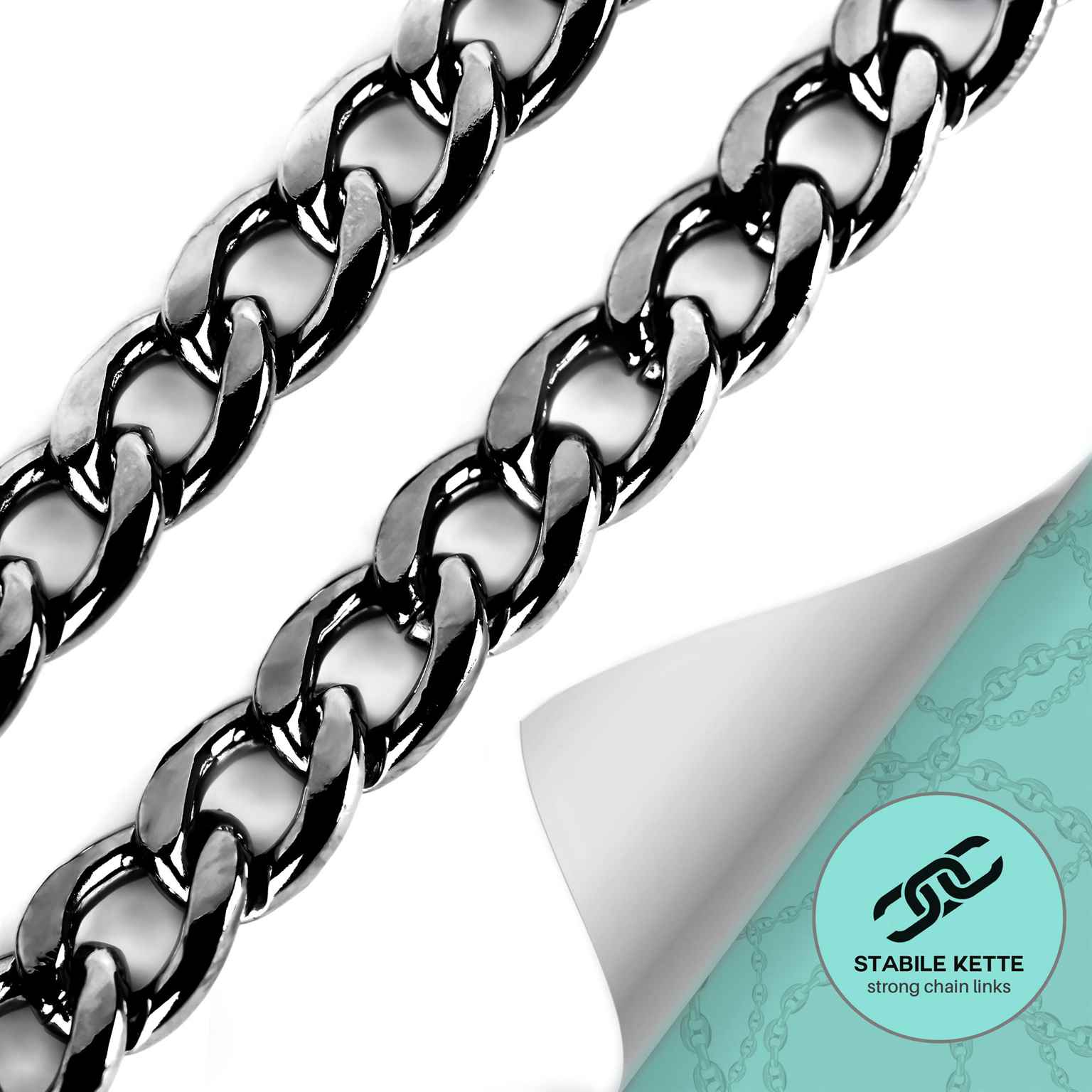 ONEFLOW Twist Case Huawei P40 Pro Handykette – Metall Kette – Weiteres Produktbild 3