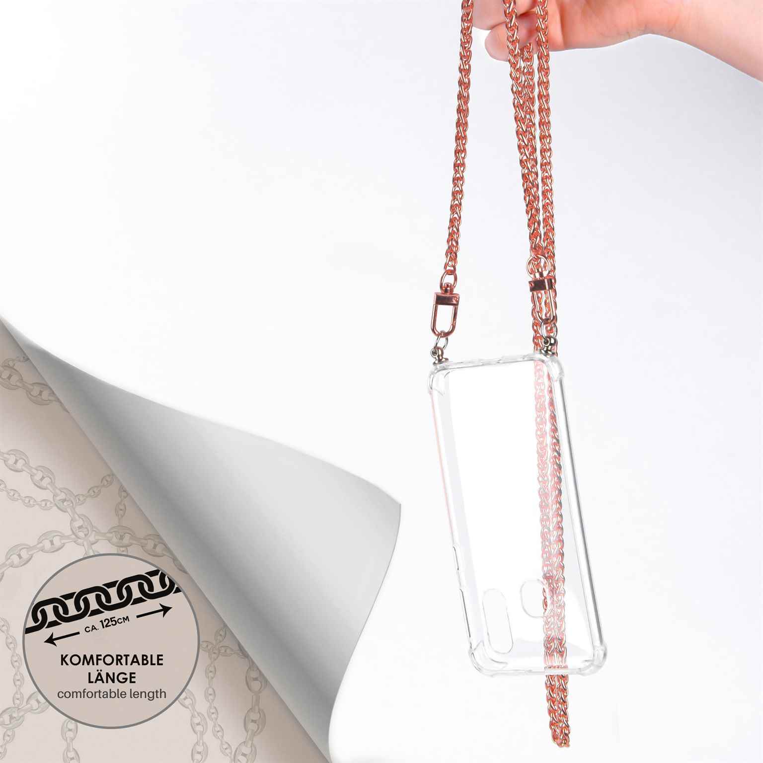 ONEFLOW Twist Case Samsung Galaxy M21 Handykette – Metall Kette – Weiteres Produktbild 6 ONEFLOW Twist Case Samsung Galaxy M21 Handykette – Metall Kette – Weiteres Produktbild 6