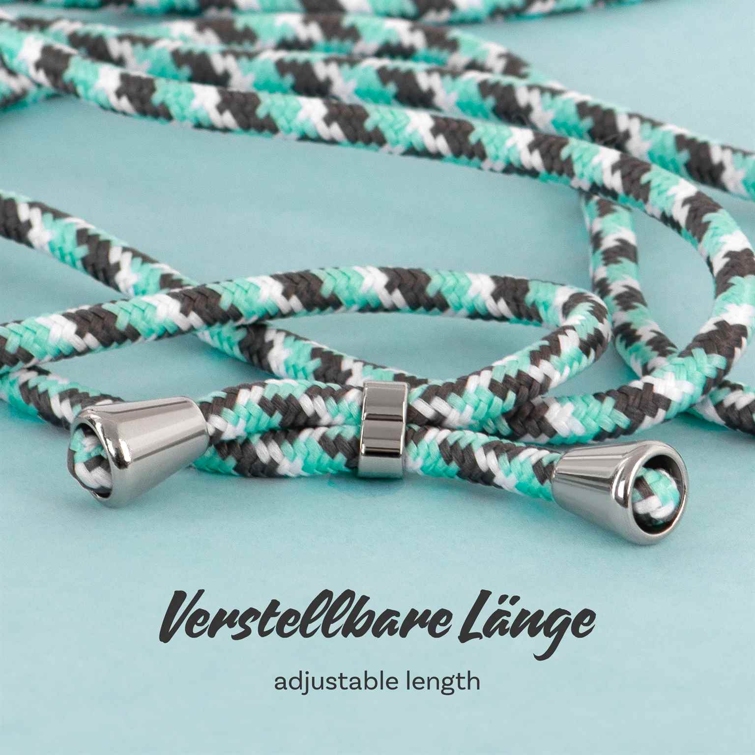 ONEFLOW Twist Case iPhone 13 Handykette – Stoff Kordel – Weiteres Produktbild 5 ONEFLOW Twist Case iPhone 13 Handykette – Stoff Kordel – Weiteres Produktbild 5