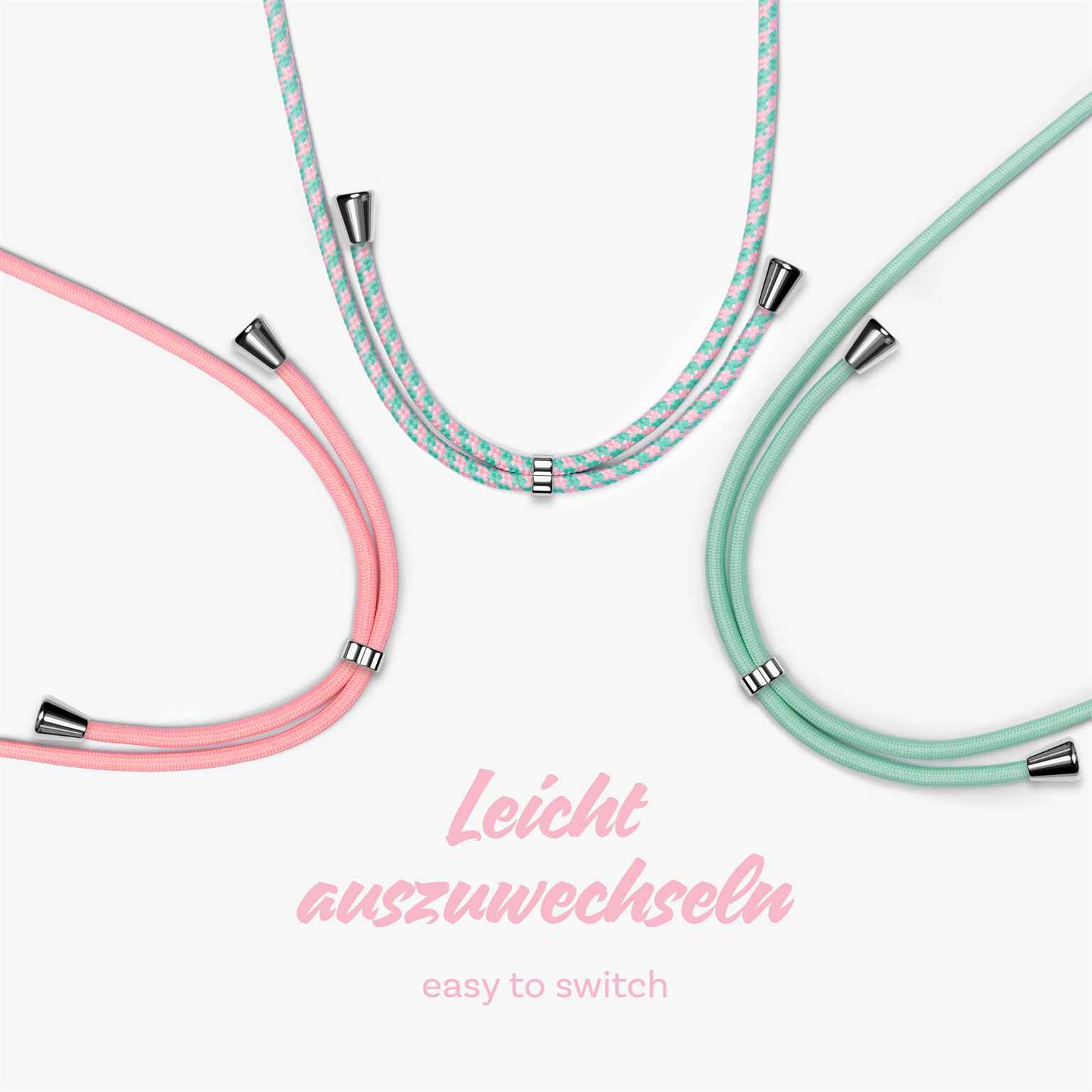 ONEFLOW Twist Case iPhone 13 Handykette – Stoff Kordel – Weiteres Produktbild 9 ONEFLOW Twist Case iPhone 13 Handykette – Stoff Kordel – Weiteres Produktbild 9